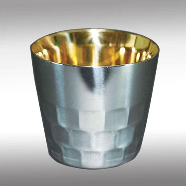 TSUBAME SUSCUP オールドファッションタンブラー 内面24金メッキ 240ml