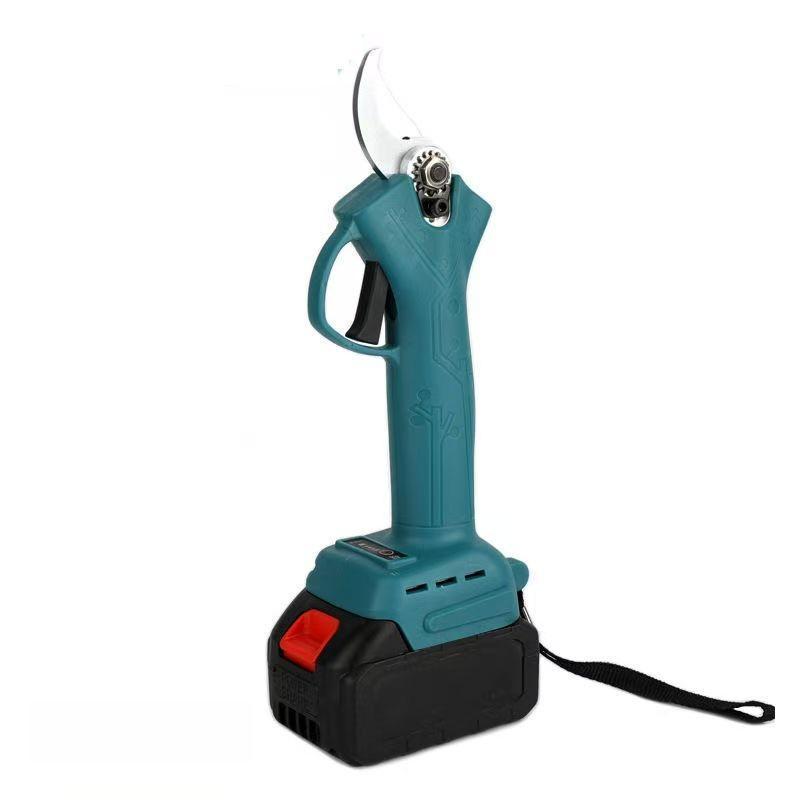 電動ハサミ 充電式 切断直径30mm 庭木/枝切り/果樹用 剪定鋏 園芸用剪定用具 バッテリー2個替え刃4枚付属 電動剪定ばさみ 充電式コードレス 切断径30mm 剪定バサミ 枝切りばさみ