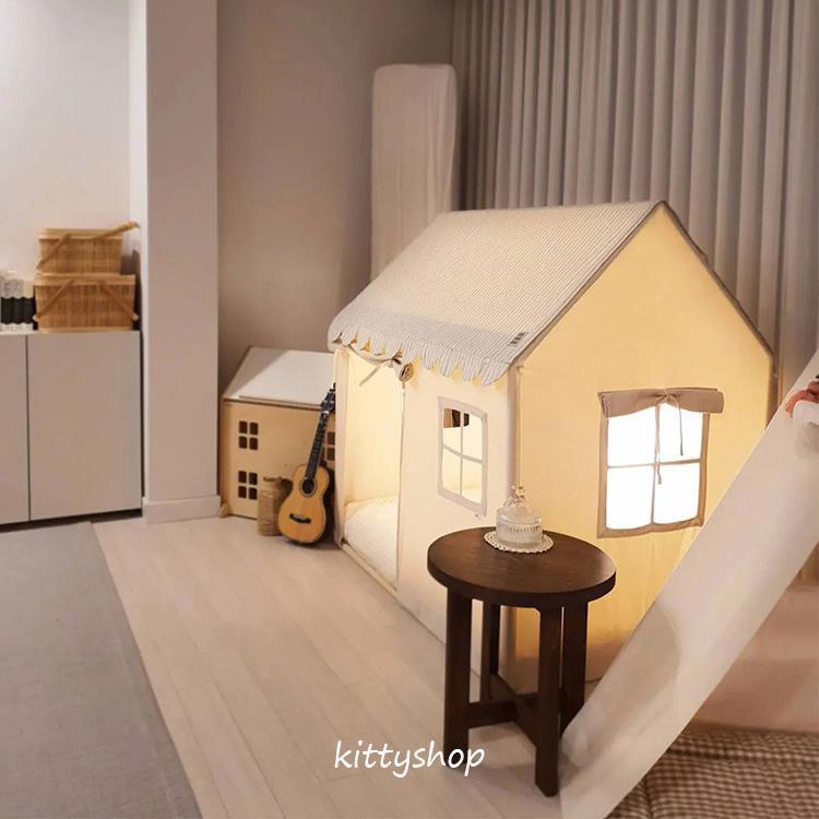2024キッズテント 子供テント 子供部屋 シンプル おもちゃ プリンセステント ままごと テント お誕生日プレゼント 室内_4