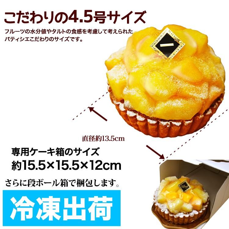 フルーツタルト マンゴー パイン 王様のタルト 4 5号サイズ 約13 5cm パイナップル 誕生日 ギフト B ツボナキッチュ 通販 Yahoo ショッピング