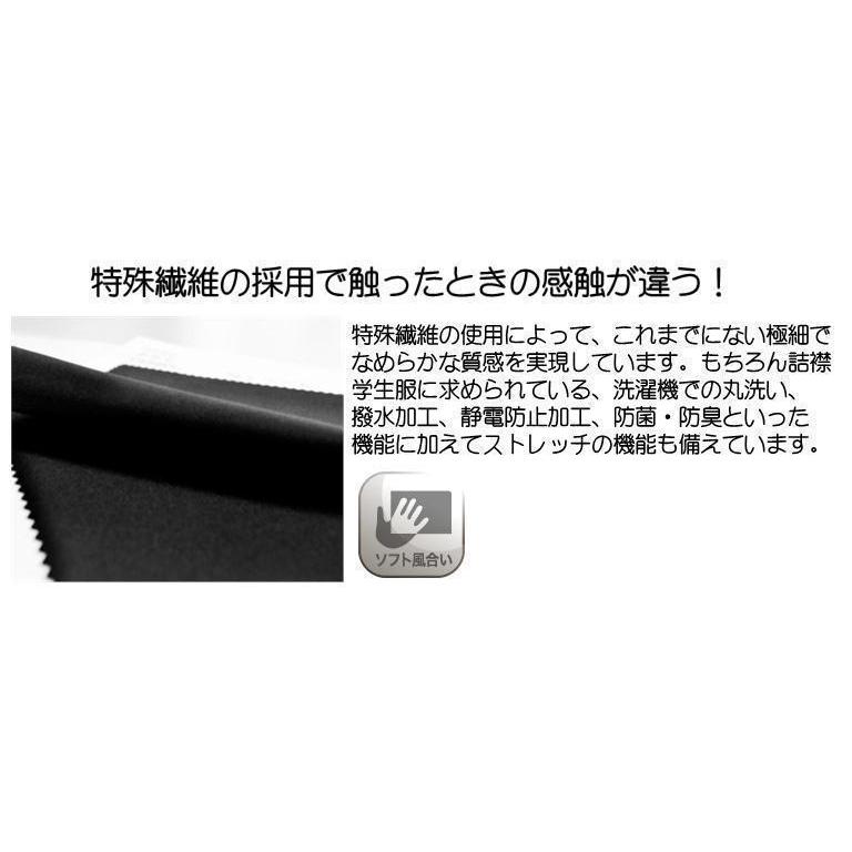 富士ヨット【165B】詰襟 ゆったりサイズ学生服シリーズエックス (SERIES-X)ラウンパーマカラー 送料無料