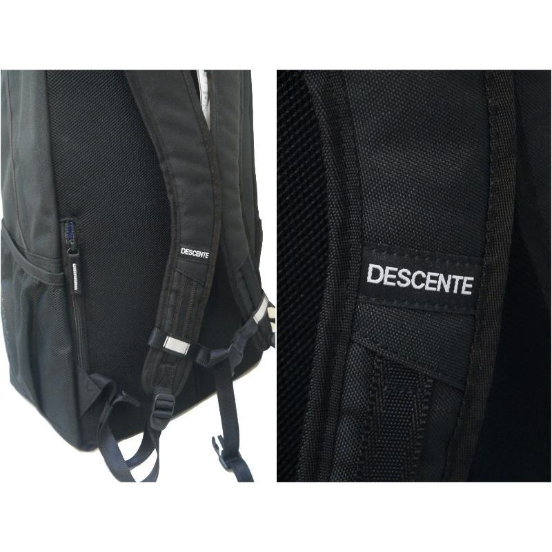 デサント (DESCENTE) スクール バック 黒 教科書仕切り付き 32L 通学カバン 部活 リュック リュックサック メンズ レディース｜tsuchida-yshop｜04