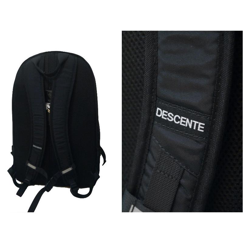 DESCENTE（デサント） スクール Dバック 黒 教科書仕切り付き 30L 通学