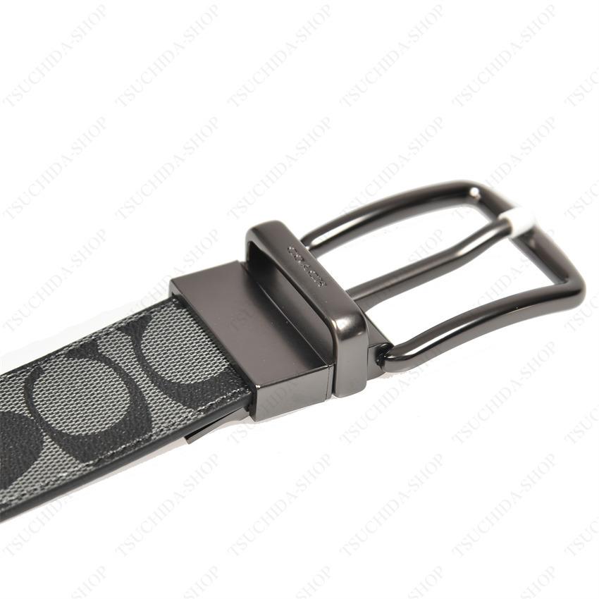 夏セール Coach コーチ ベルト メンズ F 小物 メンズベルト 専用box付き バックル2種類 黒 メンズファッション 雑貨 小物 人気 おしゃれ 新品 正規品 T Coach14 Tsuchida Shop 通販 Yahoo ショッピング