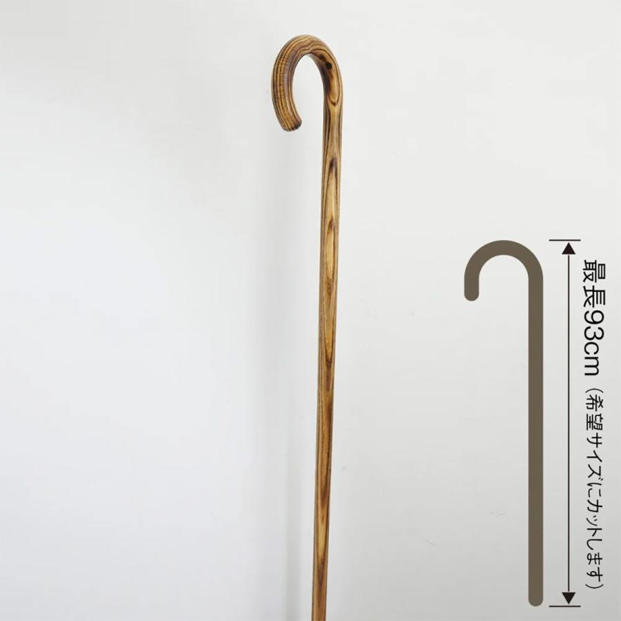 AC-01C アカシア大曲【リンデンレジャー イギリス天然木ステッキ