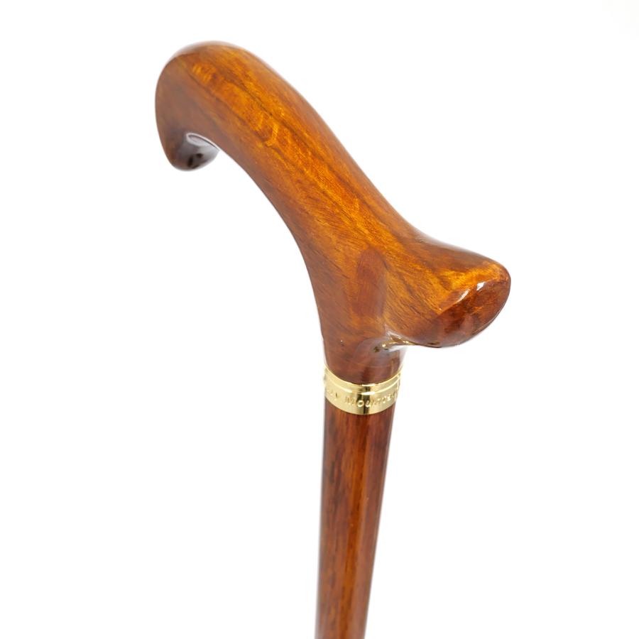 イタリア製　天然木×アクリルステッキ tsuchiya-stick_bl-472