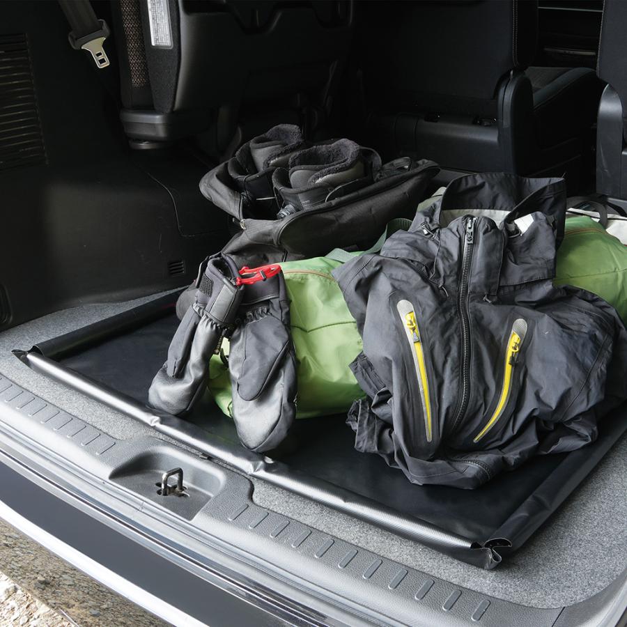 槌屋ヤック 防水立体トランクシート 防水仕様 フチが立てられる