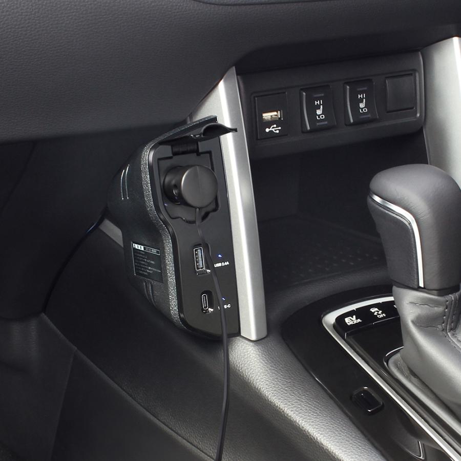 槌屋ヤック SY-CO8 カローラクロス (ZSG1＃/ZVG1＃) 専用 電源BOX