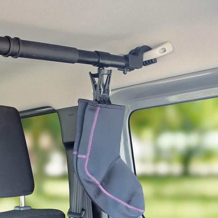 VISOA U-A17 マルチバー用クリップ 車内用バーに取り付け 小物等を挟ん