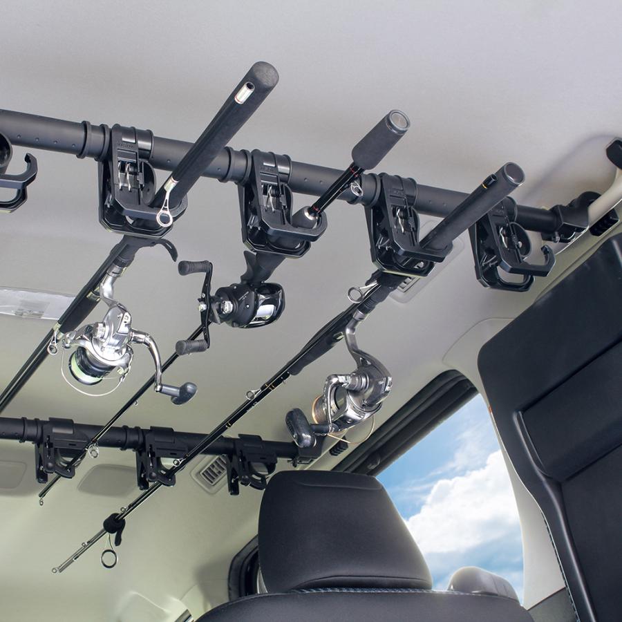 VISOA 爆買 U-A2 マルチグリップバー用 ロッドホルダー フロント/リア