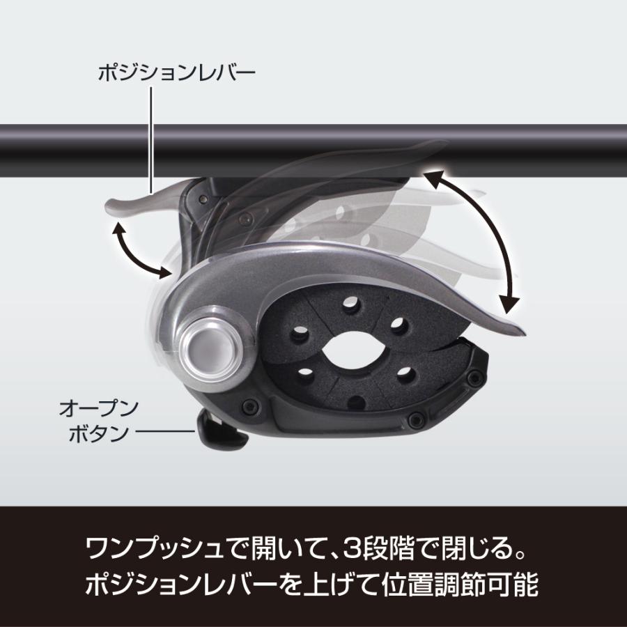 VISOA U-NV2F 90系 ノア・ヴォクシー 専用 スマートロッドホルダー 5本