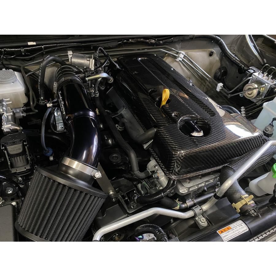 DAMSEL JB74/JC74 カーボンファイバーエンジンカバー 【JB74 JC74