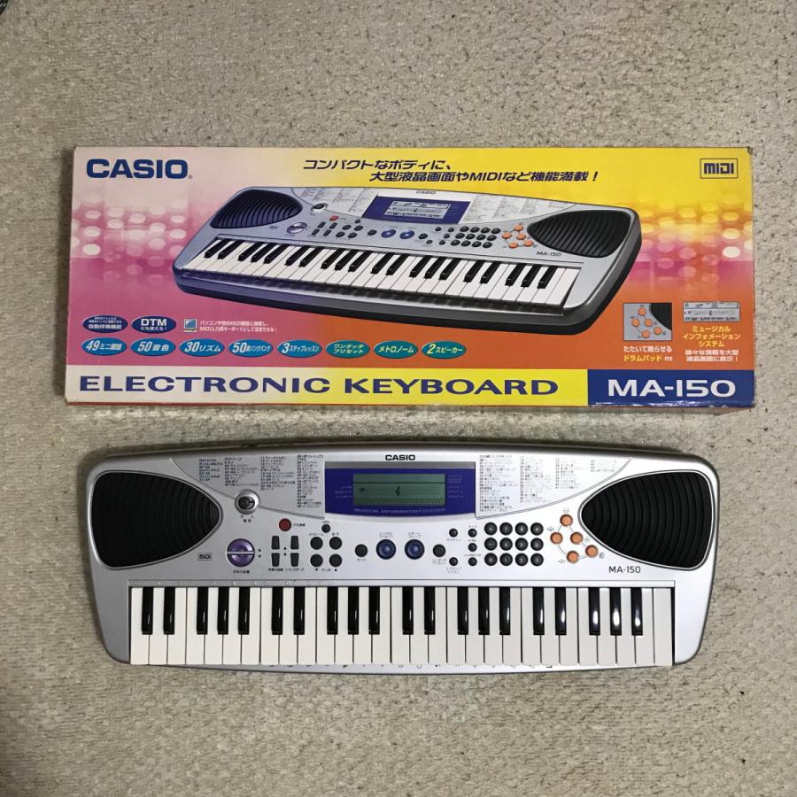 【中古】ミニキーボード（電子ピアノ） Casio MA150 202112230501古物商つづき商会 通販 Yahoo!ショッピング