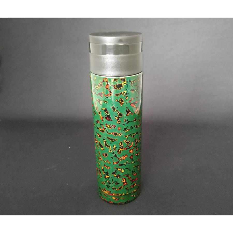 【津軽塗】ステンレスボトル300ml　唐塗緑上 | 
