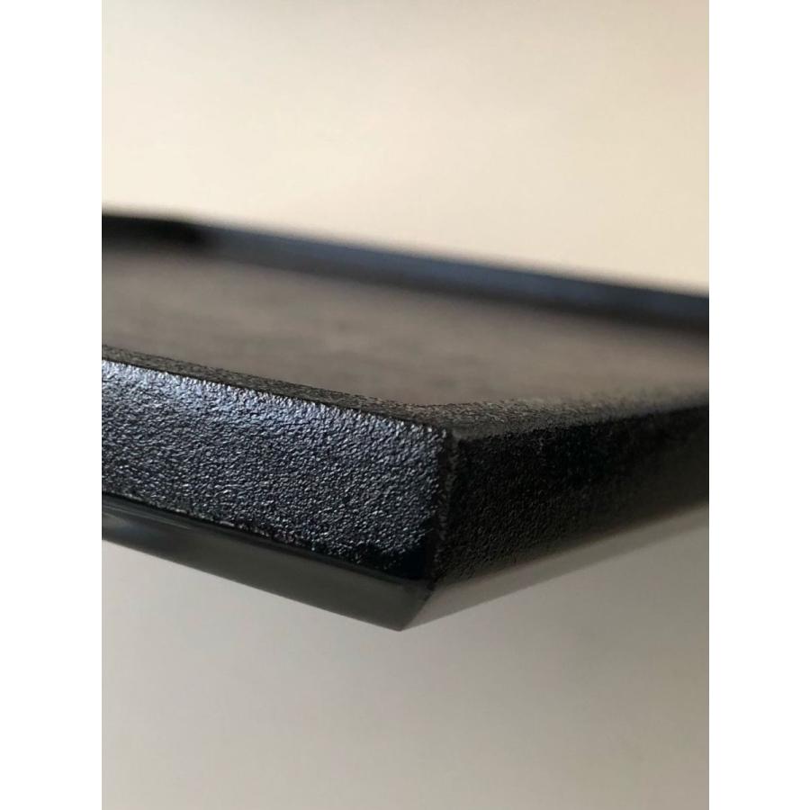 【津軽モダン】 角盆 300 紋紗（櫛目） |  | 02