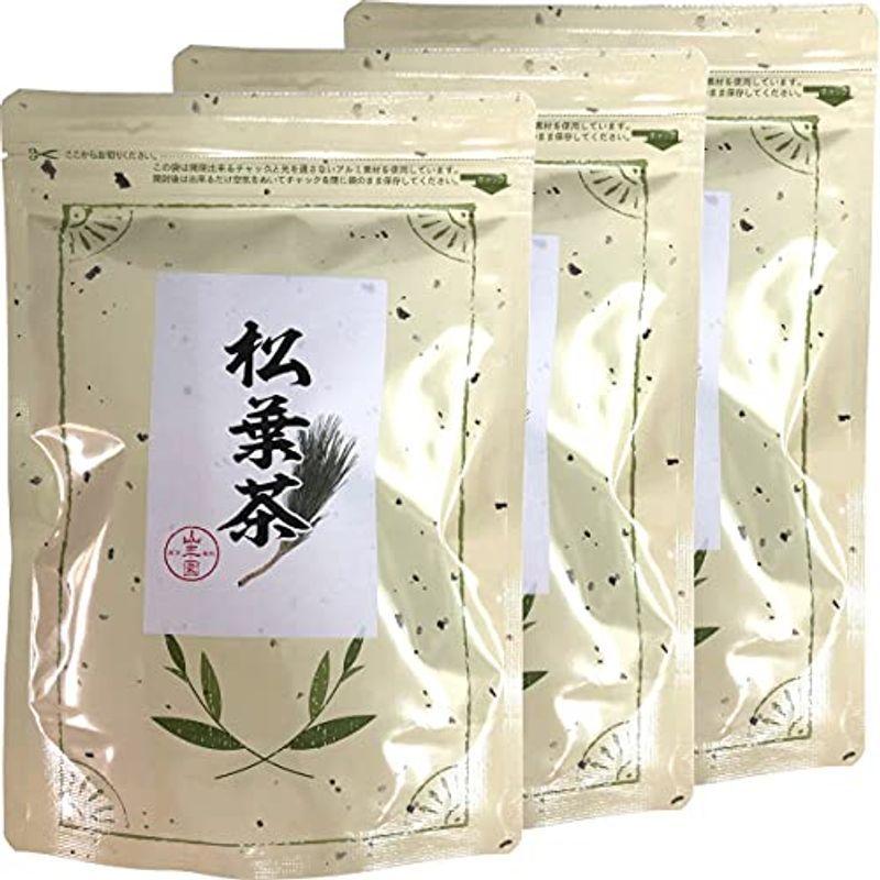 健康茶 中国産 無農薬 松葉茶 100g×3袋セット 巣鴨のお茶屋さん山年園 