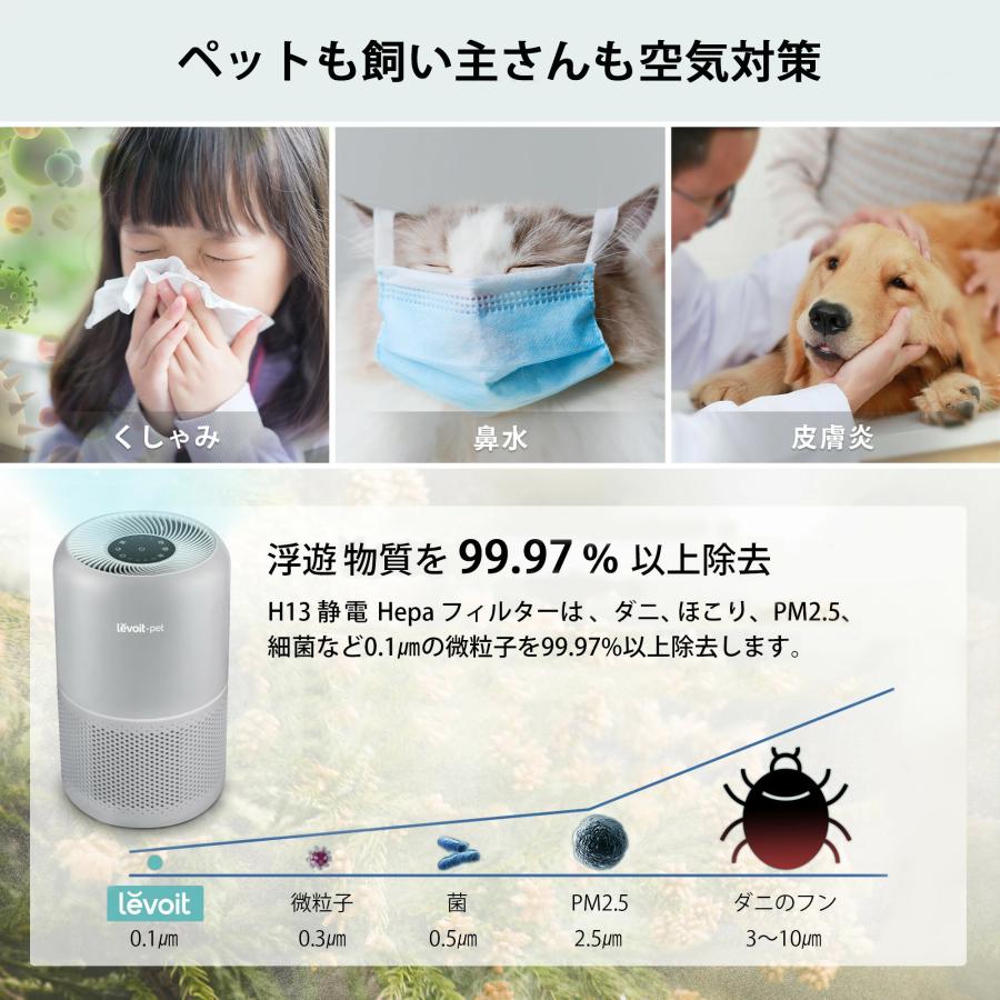 Levoit 空気清浄機 Core P350 脱臭強化 ペット向け ペット臭 20 Levoit 空気清浄機 Core P350 脱臭強化 ペット向け ペット臭 20