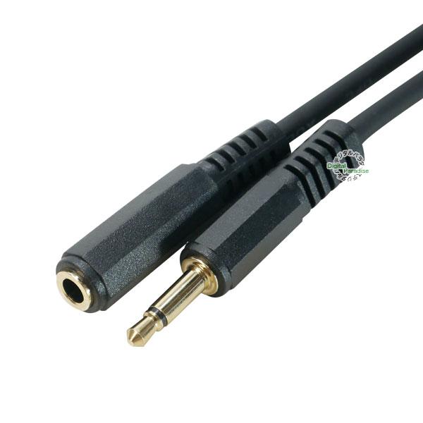 モノラル3.5mm→ステレオ3.5mm変換ケーブル15cm 3極3.5mm(メス)⇔2極