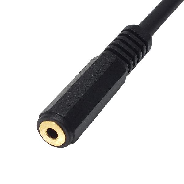4極2.5mm L型変換ケーブル 15cm 4極2.5mm(オス)L型⇔4極2.5mm 4極2.5mm L型変換ケーブル 15cm 4極2.5mm(オス)L型⇔4極2.5mm