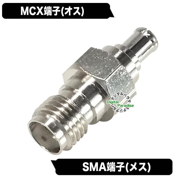 SMA→MCX変換アダプタ SMA(メス)→MCX(オス) SMA-MCX変換 GPS Wifi 携帯テレビ 車載アンテナ 通信機器アンテナ変換 ZUUN AN-SMAzcMCX｜tsuhan-express｜03