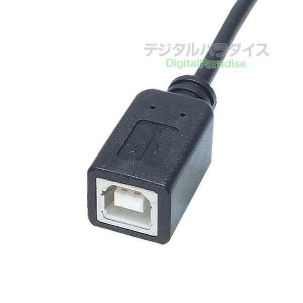 外径5.5mm 内径2.1mm DC端子(オス) USB BタイプからDC端子 電源供給ケーブル 15cm USBケーブルからの電力供給や充電用 COMON 2B-5521｜tsuhan-express｜05