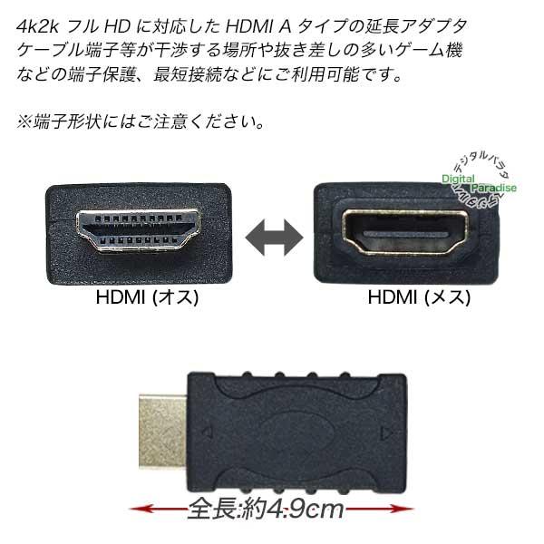 HDTV（タイプDからA）オスHDMIメスアダプタケーブルコンバータ HDTV（タイプDからA）オスHDMIメスアダプタケーブルコンバータ
