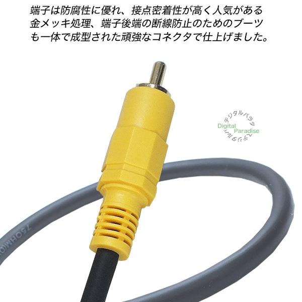 感謝価格RCAケーブル 50cm RCA(オス)⇔RCA(オス) テレビ接続 2V線使用 金メッキ 50cm COMON ビデオケーブル 映像ケーブル 3C VD-005 AVケーブル 50cmピンプラグオーディオケーブル RCA(オス)⇔RCA(オス)赤・白 COMON (カモン) OD-05 端子:金メッキ 長さ50cm