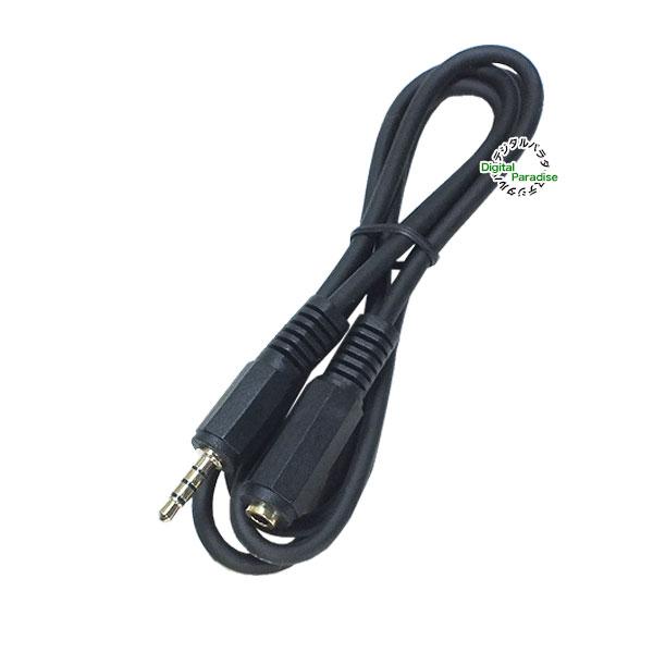 4極3.5mm延長ケーブル1m 4極3.5mm(オス)-4極3.5mm(メス) スマホ 4極3.5mm延長ケーブル1m 4極3.5mm(オス)-4極3.5mm(メス) スマホ
