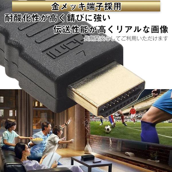 HDMIケーブル20m HDMI(オス)⇔HDMI(オス) 長さ:約20m フルHD ARC HEC対応 端子:金メッキ テレビ 録画機 パソコン等 車載 埋め込み HDMI2zc200｜tsuhan-express｜03