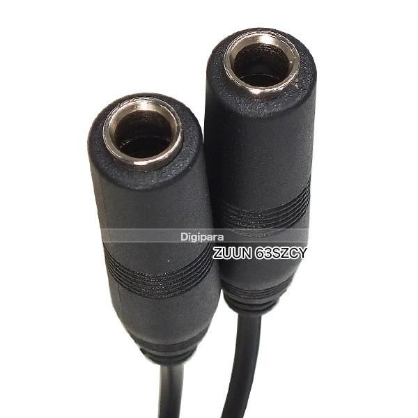 ★コネクタプラグ 6.35 ミリメートル㎜オスから 3.5 mmメスステレオ 並行輸入品】4極 3.5mm(オス) - 6.35mm(メス) オーディオ変換