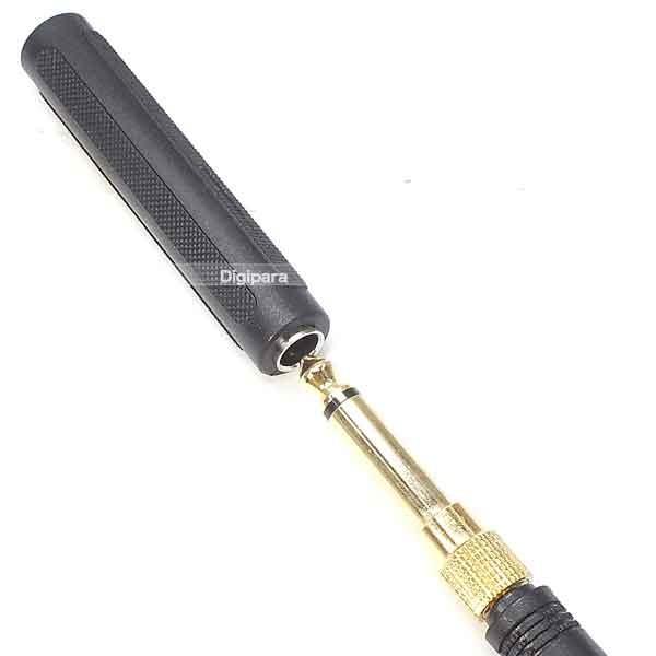 6.3mmステレオ中継アダプタ 6.3mmステレオ(メス)-6.3mmステレオ(メス