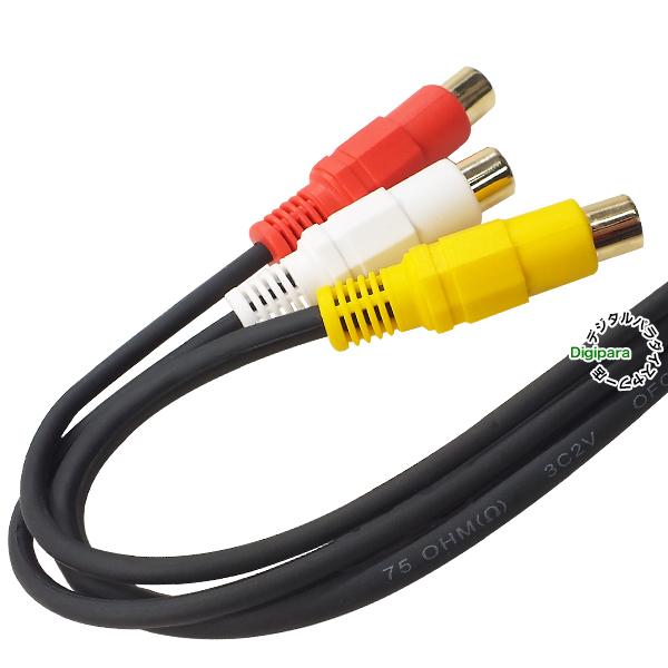 最新作】多段式カタパルトRCAケーブル 1m 800段+1000段+800段式 最新作