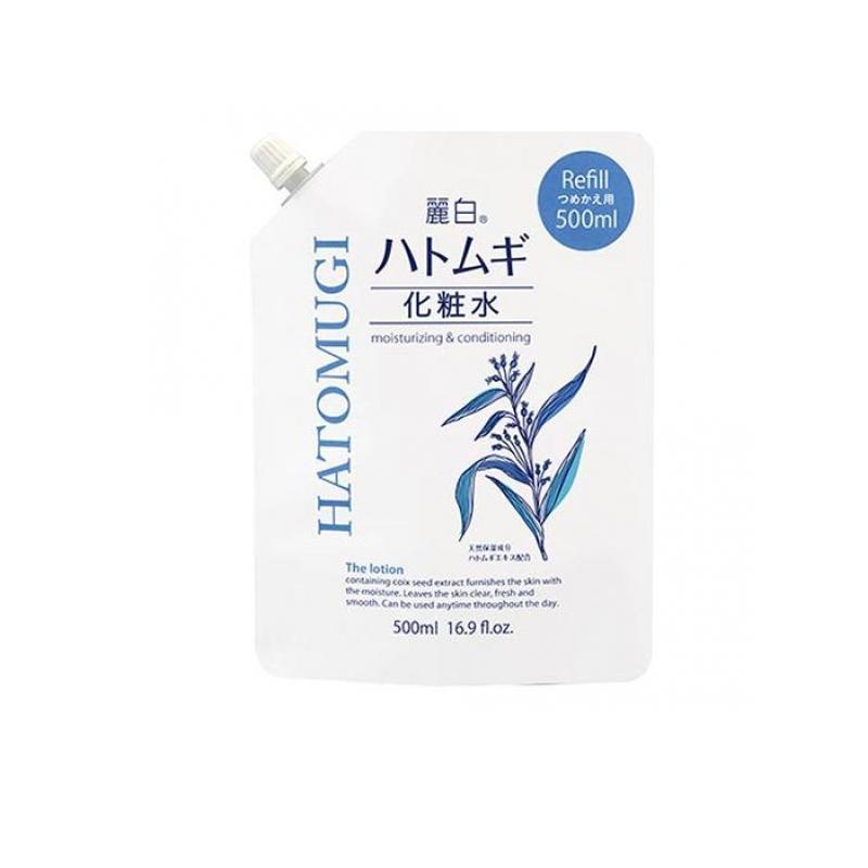 麗白 ハトムギ 化粧水 詰め替え用 500mL  (1個)（Yahoo!・通販できるみんなのお薬(みんなのお薬)）
