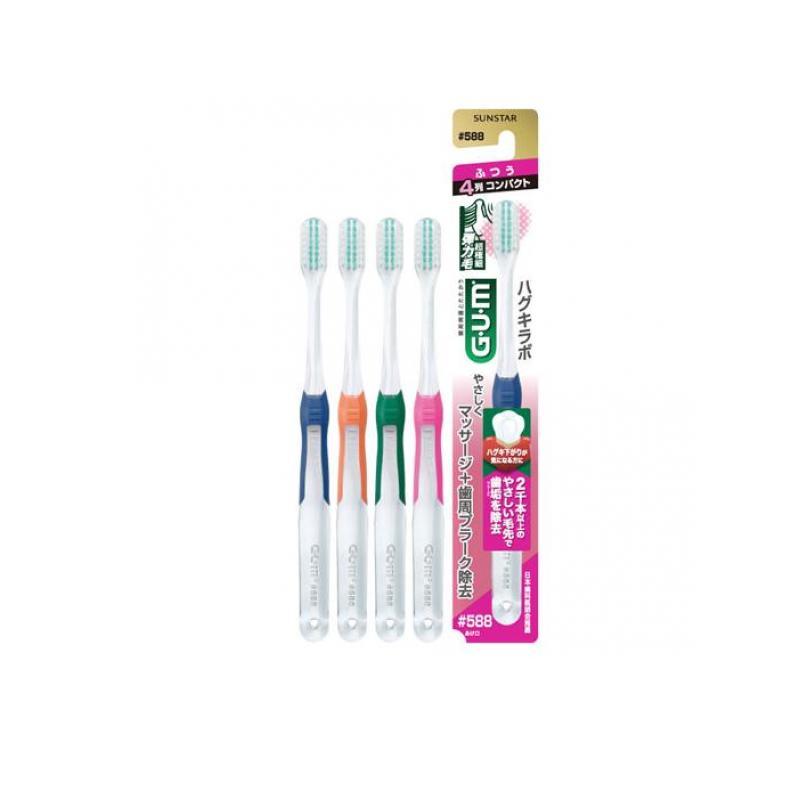 G・U・M GUM ガム・ハグキラボ デンタルブラシ #588 超極細 4列