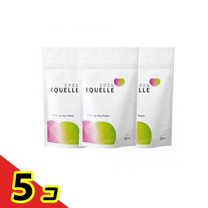 大塚製薬 エクエル(EQUELLE) パウチタイプ 360粒入 (120粒×3袋入) 5個