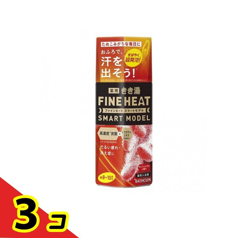 きき湯 ファインヒート スマートモデル ホットシトラスの香り 400g