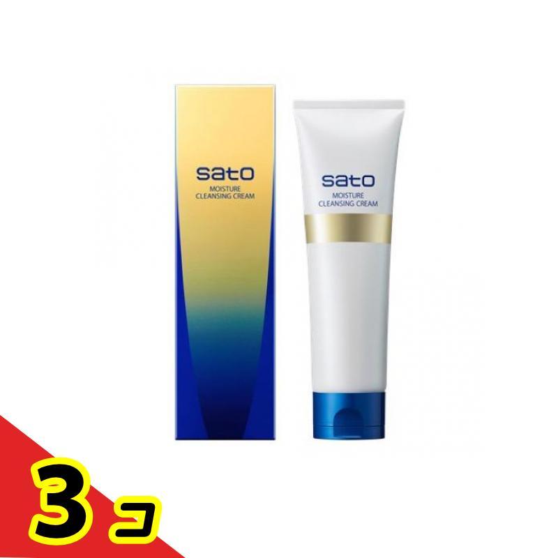 佐藤製薬 サトウ モイスチュア クレンジングクリーム 120g 3個セット