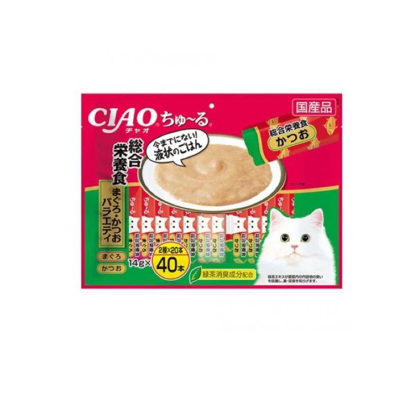 チャオ CIAO ちゅーる 総合栄養食 まぐろ・かつお 40本×5 計200本