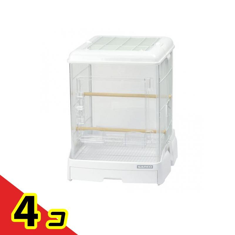 い*く様 【新品/未開封】イージーホーム　クリアバード４０ホワイト 三晃商会 イージーホームクリアバード40-WH(ホワイト) 鳥かご ケージ 1