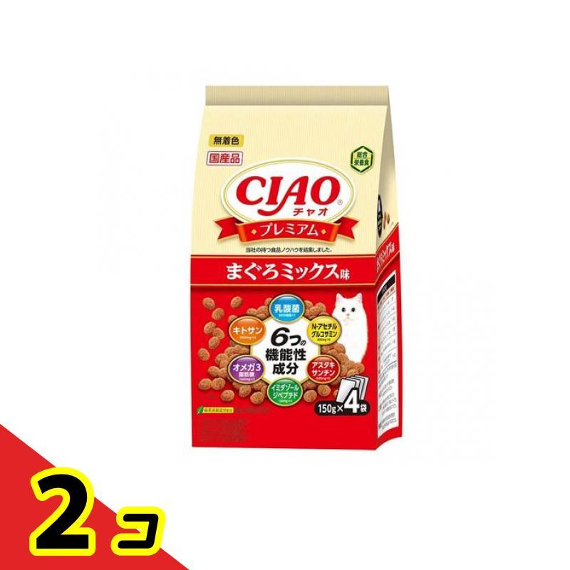 いなば CIAO(チャオ)プレミアム まぐろ節ミックス味 150g (×4袋入)  2個セット