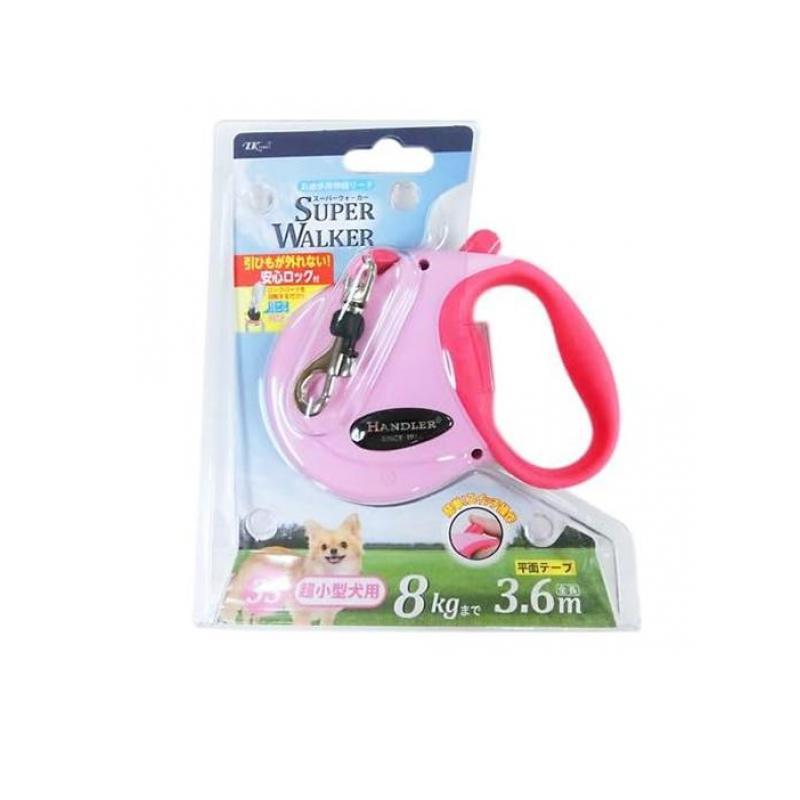 ハンドラー スーパーウォーカー 伸縮リード 2S 小型犬用 1個入 (ピンク) 3個セット 犬用伸縮リード AIR パステルピンクベージュ | ペット用品（犬） 通販 | ホームセンターのカインズ 
