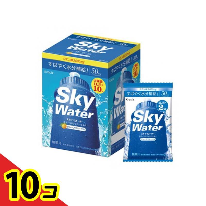 スカイウォーターグレープフルーツ味 1L用×240袋 翌日発送！粉末飲料クラシエ スカイウォーター クラシエ グレープフルーツ味 1L用× 10袋入 10個