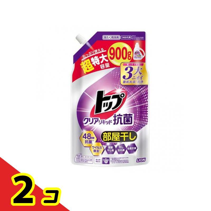 トップ（LION） トップ クリアリキッド抗菌 部屋干し 液体 洗濯洗剤