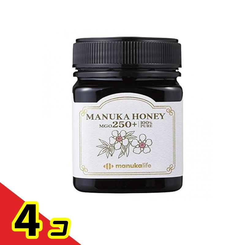 イワタニ マヌカハニー MGO250+ 250g 4個セット Iwatani（イワタニ） 岩谷産業 マヌカハニー MGO 250+ 250g 4個セット