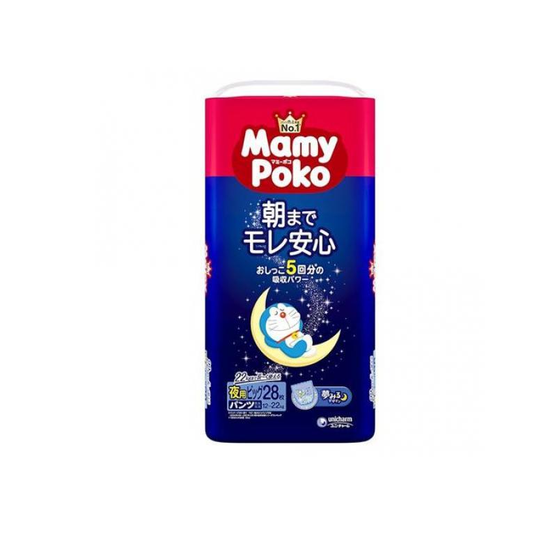 マミーポコ 夜用パンツ ドラえもん ビッグサイズ 12〜22kg 28枚入 (1個