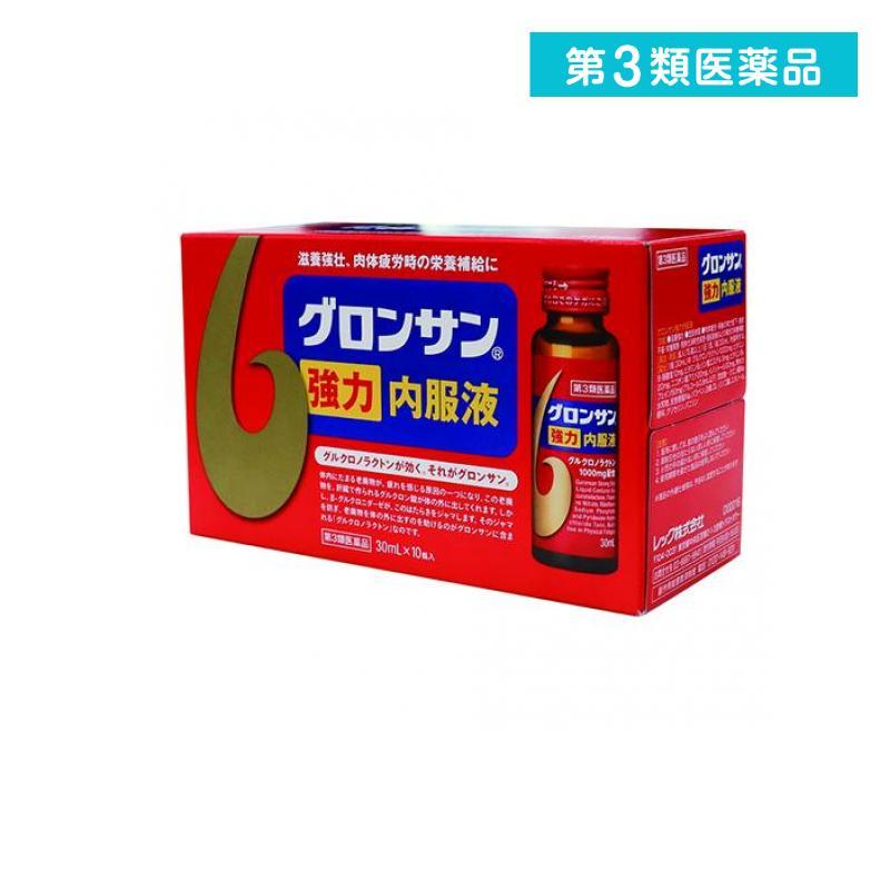 LEC（レック） 第3類医薬品 グロンサン強力内服液 30mL× 10瓶 (1個