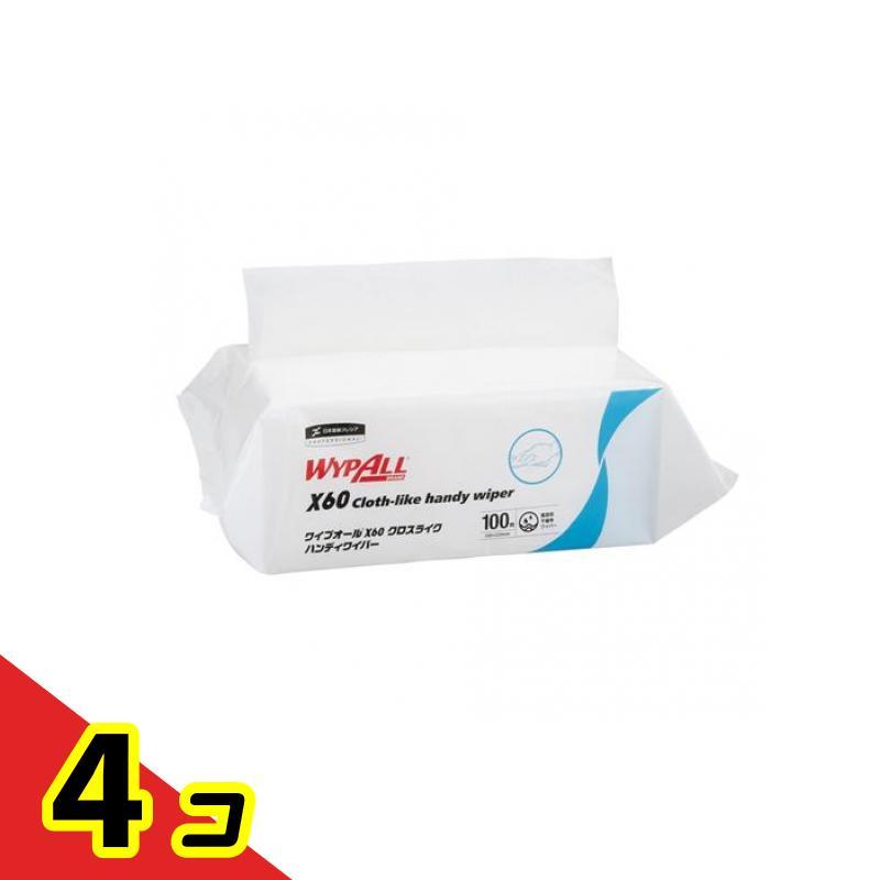 クレシア ワイプオール X60 クロスライク ハンディワイパー 100枚 1個