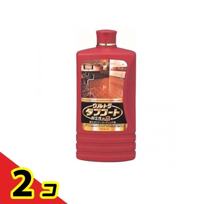 リンレイ ウルトラタフコート 床用ワックス 1000mL (約60畳分)  2個セット（Yahoo!・通販できるみんなのお薬(みんなのお薬)）