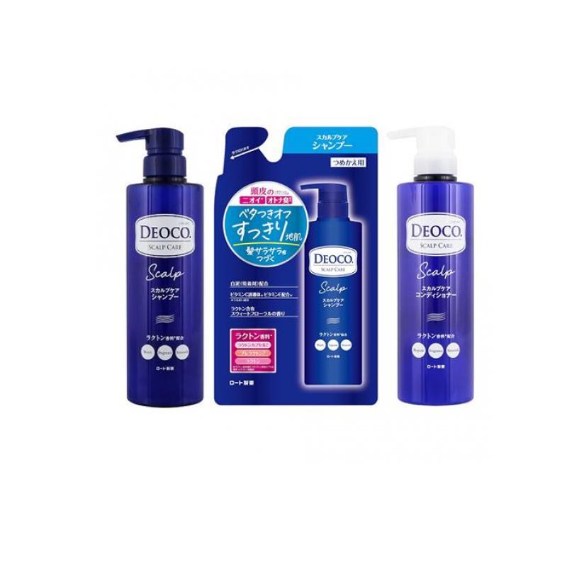DEOCO スカルプケアシャンプー/コンディショナー 各3本セット ロート製薬 【3点セット】DEOCO（デオコ） スカルプケア