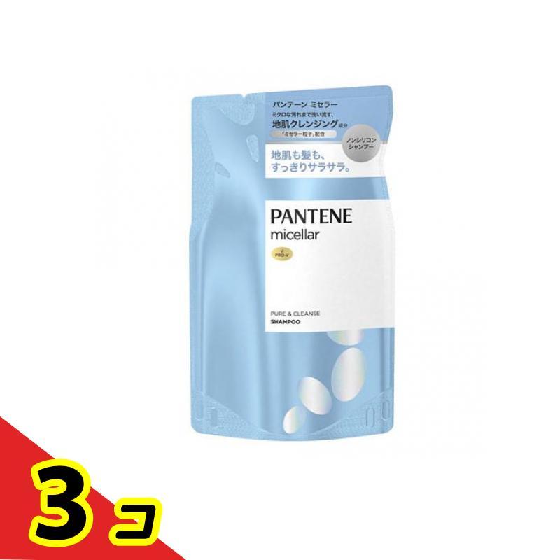 パンテーン ミセラー ピュア&クレンズ シャンプー 詰め替え用 350mL 3